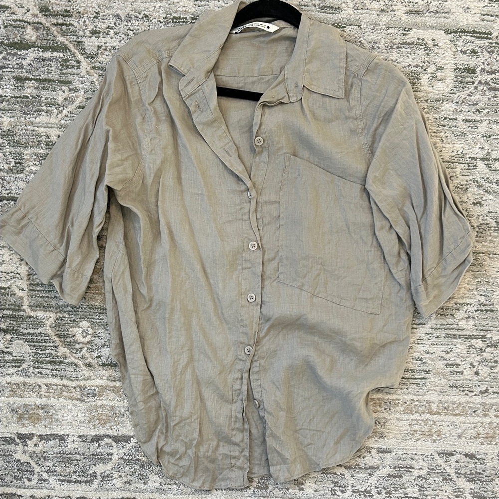 Zara Casual Button Down Shirt